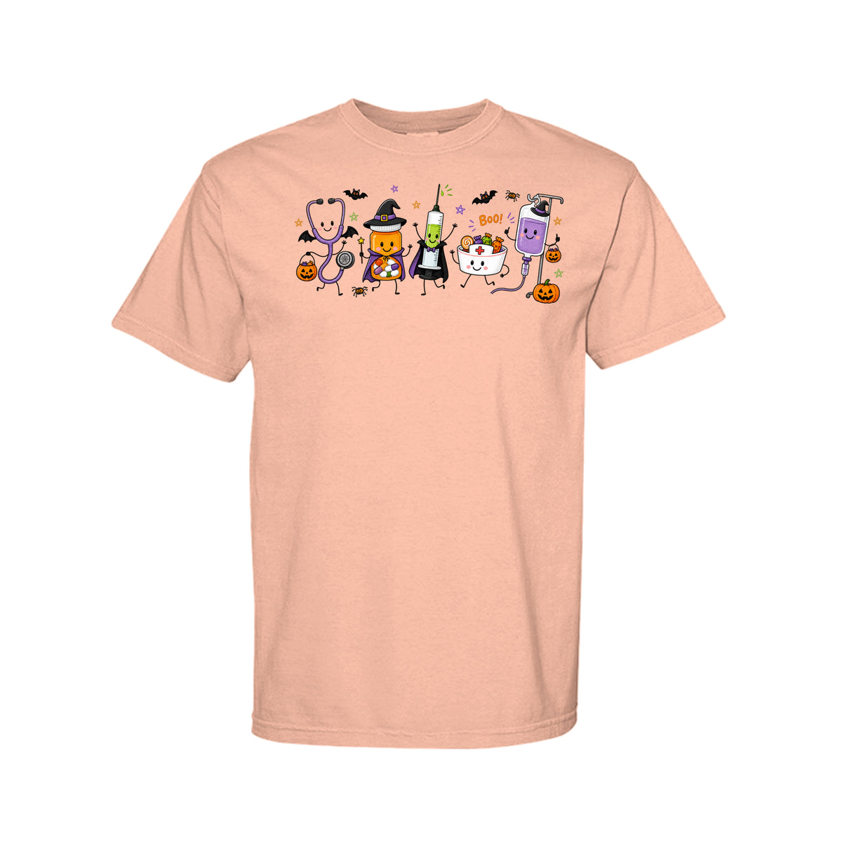 Nurse Spooky Supplies Halloween nurse graphic tee for spooky season
