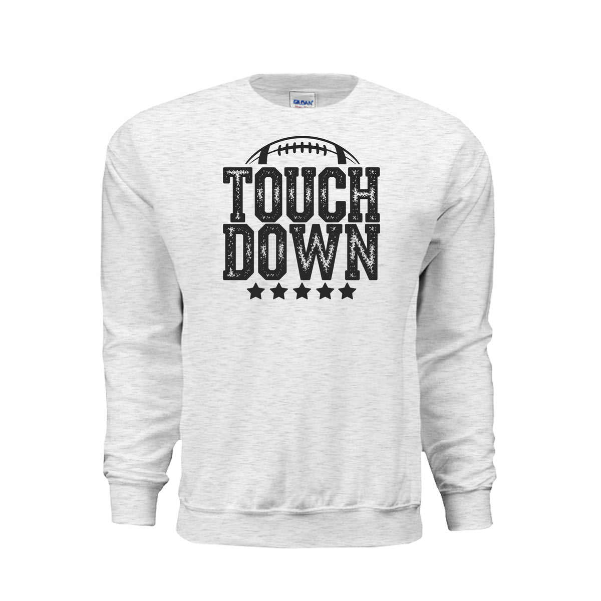 Touchdown football graphic shirt and crewneck for game day