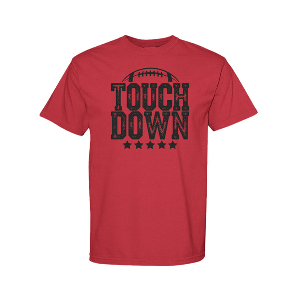 Touchdown football graphic shirt and crewneck for game day
